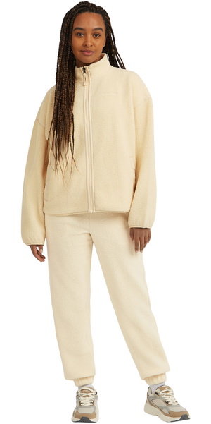 2025 O'Neill Mujer Imprescindible: Chaqueta De Pelo Largo Con Cremallera Completa Fleece 1350079 - Macaron